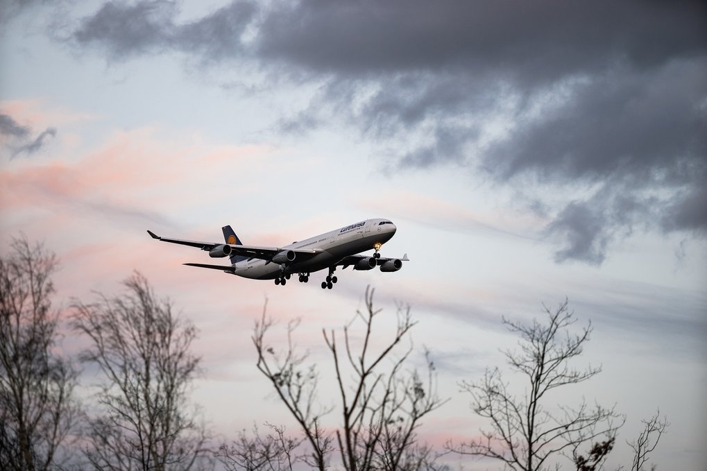 Arriving by Plane